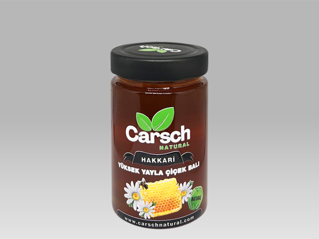 Carsch Natural Hakkari Yüksek Yayla Çiçek Balı 620gr