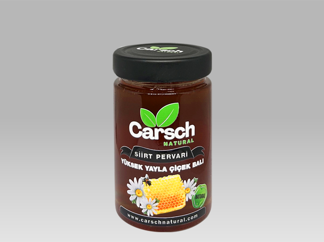 Carsch Natural Siirt - Pervari Yüksek Yayla Çiçek Balı 620gr