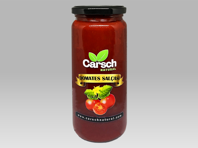 Carsch Natural Hatay Domates Salçası 840g